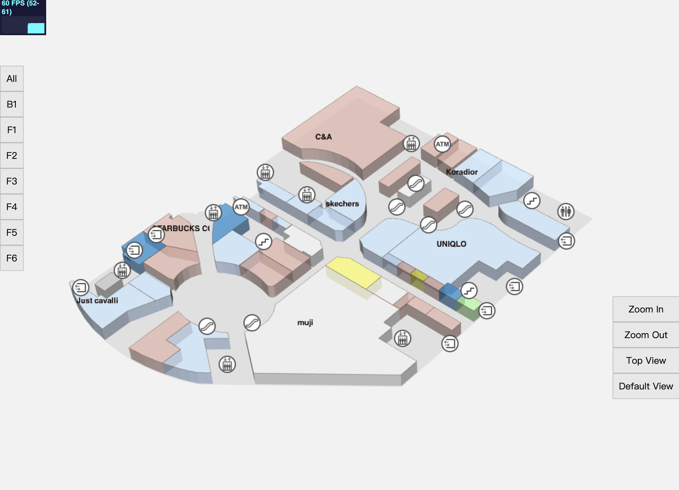 Iridescent ripples of a bright blue and pink liquid